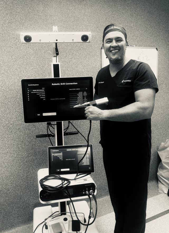 Professional headshot of Dr. Johan Van Rooyen, Orthopedic Surgeon in Nelspruit